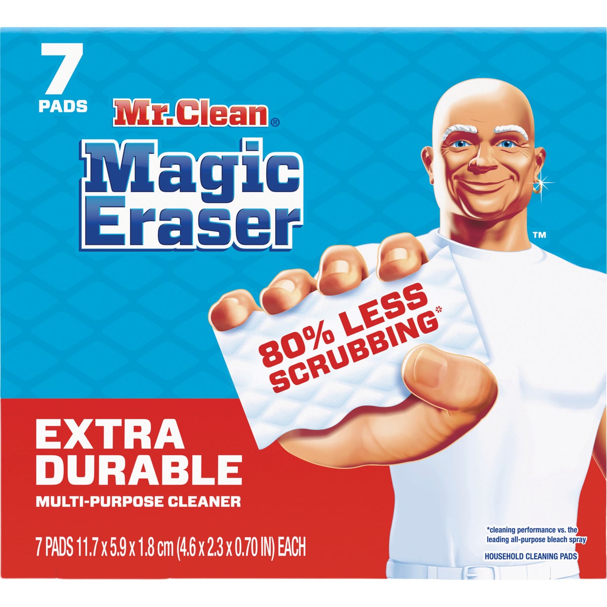 Mr. Clean Magic Eraser Extra Durable Cleaning Pads with Durafoam (7-Count)