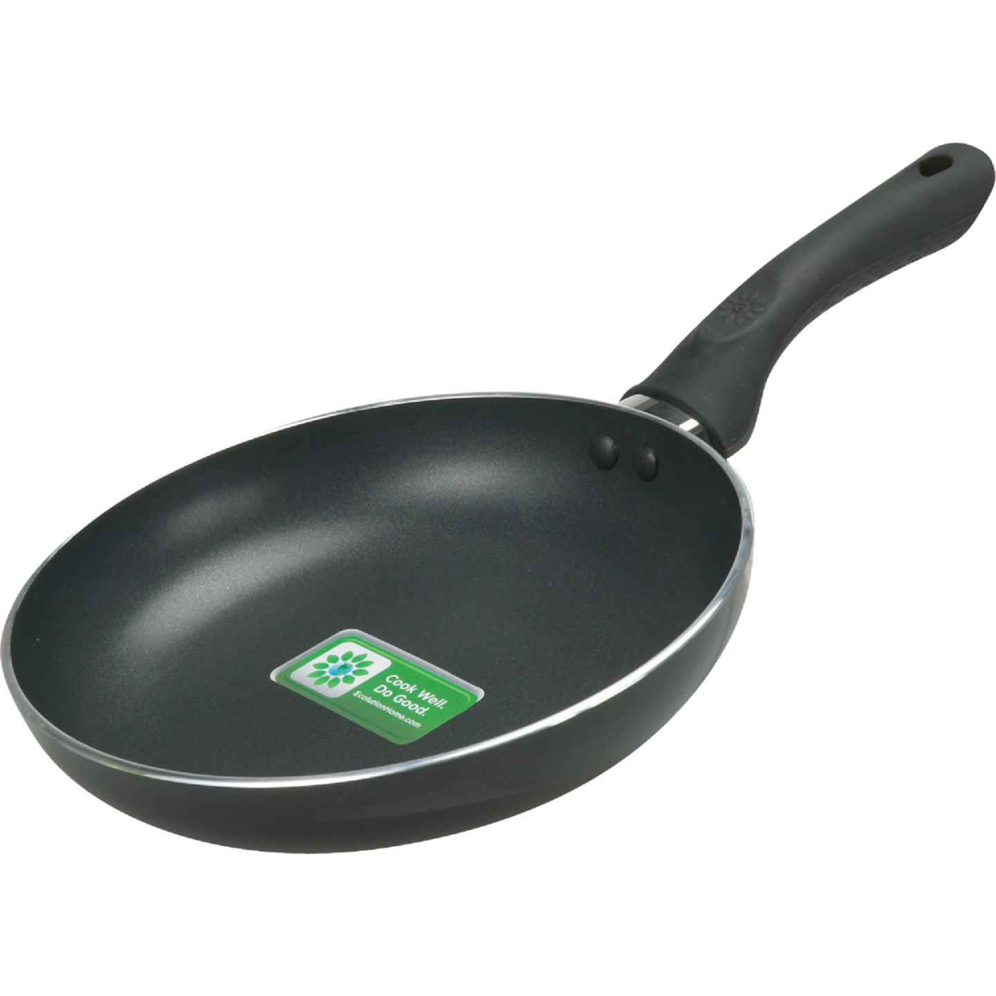 Ecolution Artistry 8 In. Black Aluminum Non-Stick Fry Pan Image 1