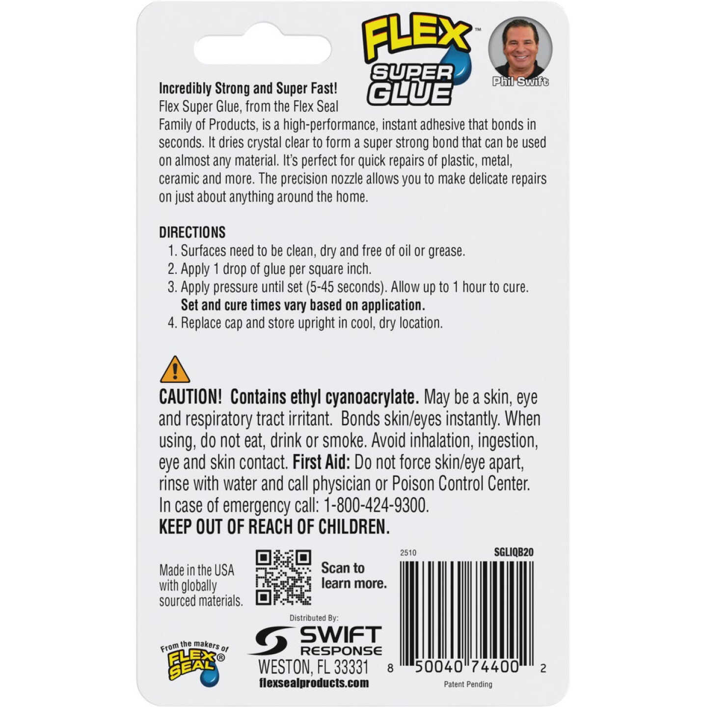 Flex 0.7 Oz. Liquid Super Glue Image 2