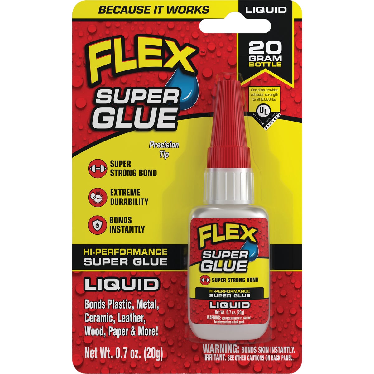 Flex 0.7 Oz. Liquid Super Glue 