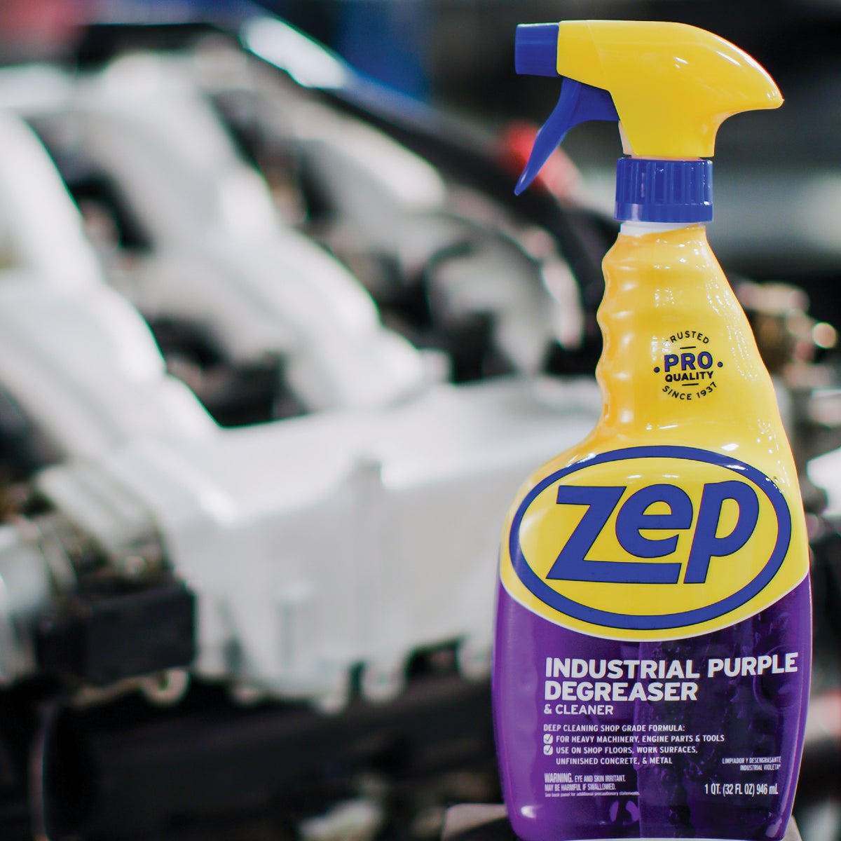 Zep 32 Oz. Industrial Purple Ready-To-Use Degreaser & Cleaner Spray Image 2