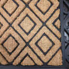 FanMats 24 In. x 36 In. Diamond Pattern Rubber Coir Door Mat Image 5