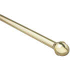 Levolor 28 In. To 48 In. 5/8 In. Brass Standard Cafe Rod Image 2