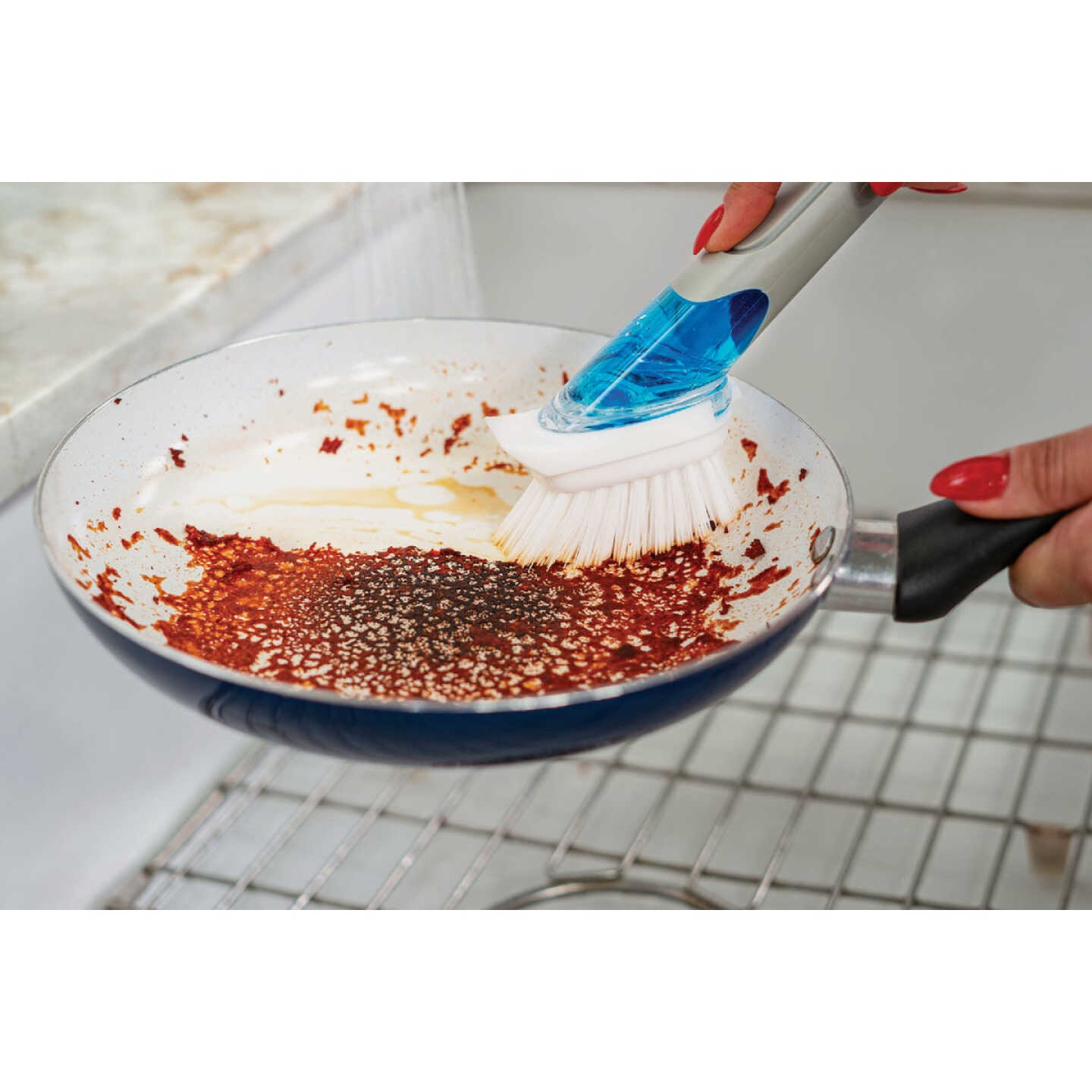 Scrub Daddy Dish Daddy Wand Brush Head Refill Image 2