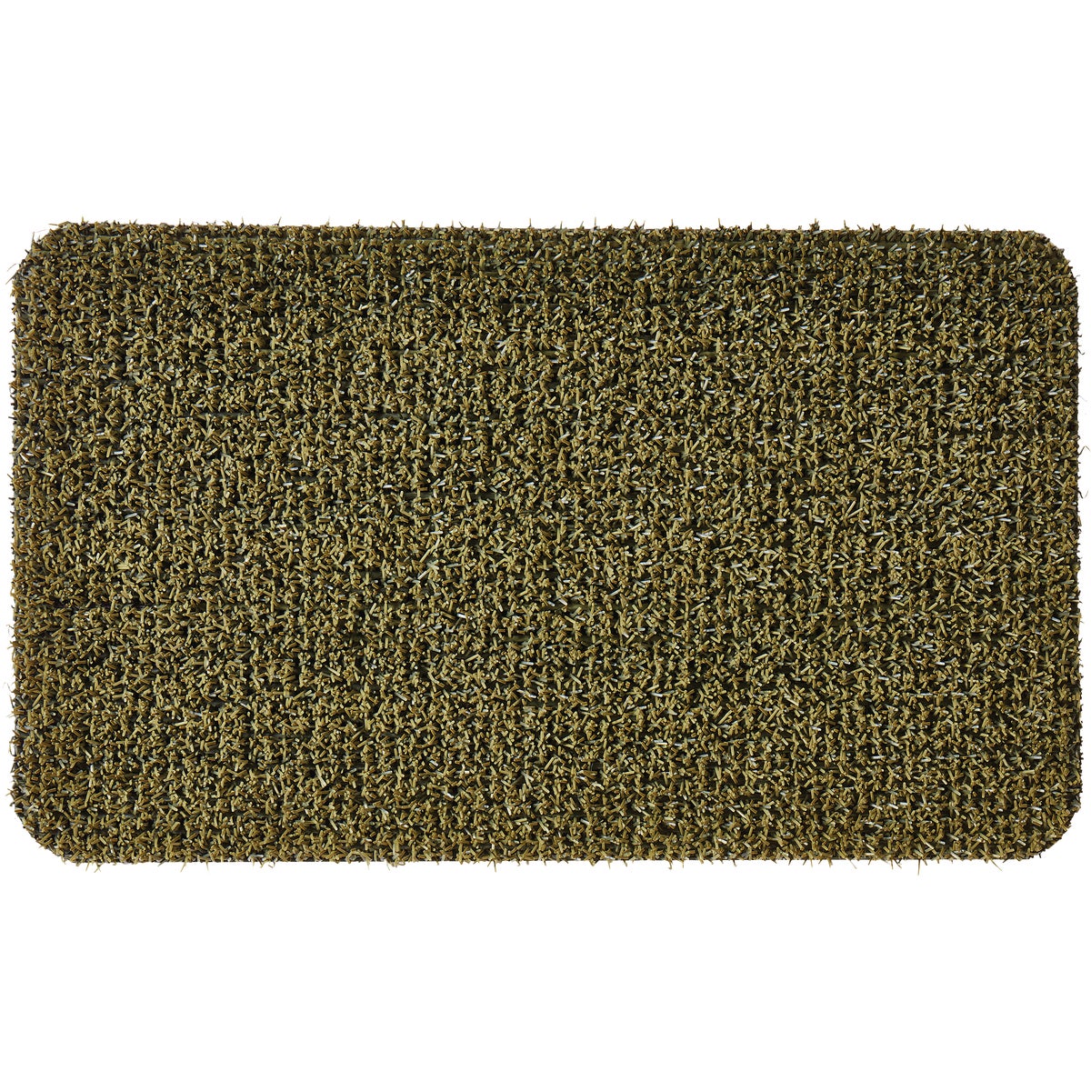 Grassworx 24 In. x 36 In. Green Clean Machine Shoe Scraper Door Mat