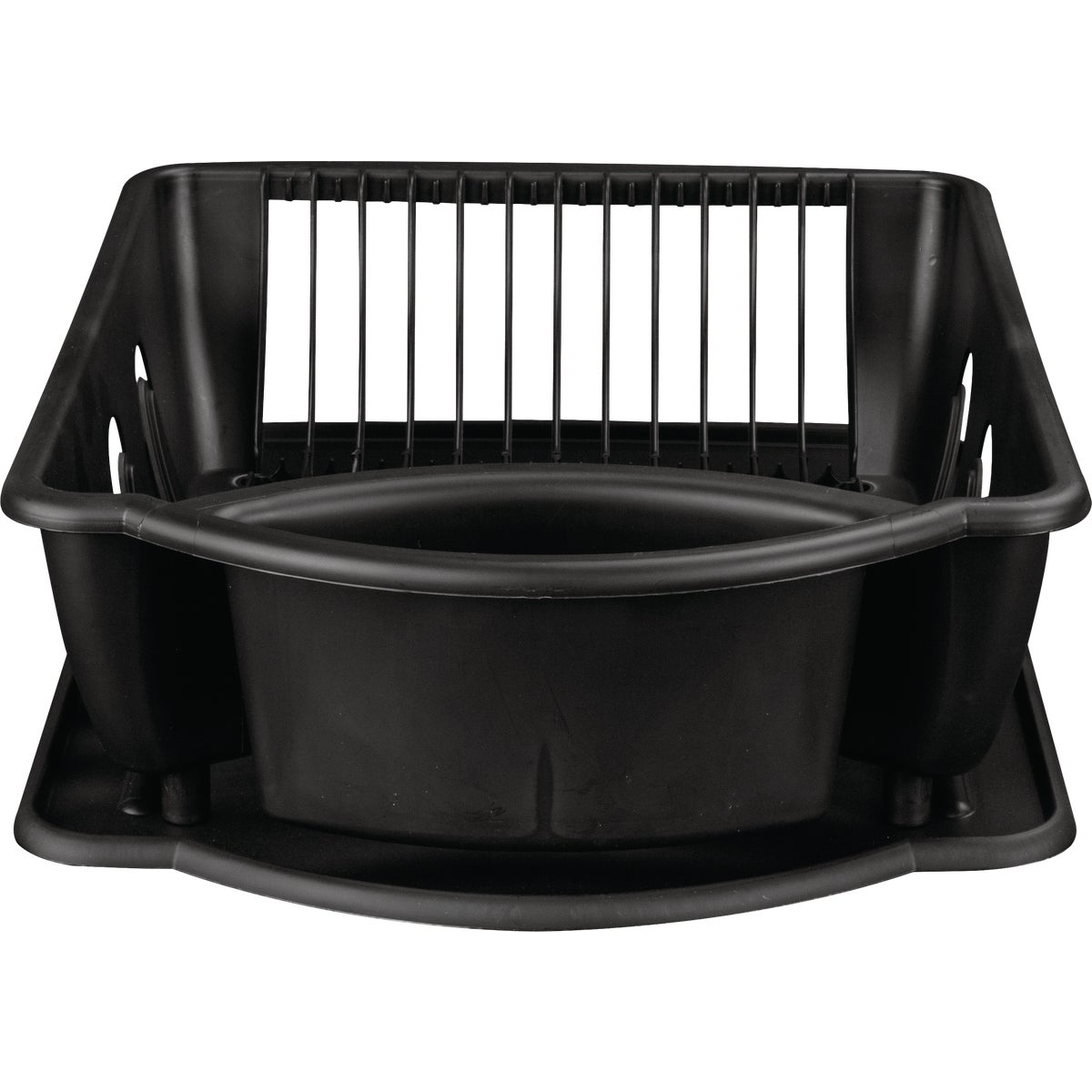 Sterilite Black Dish Sink Set (2-Piece)