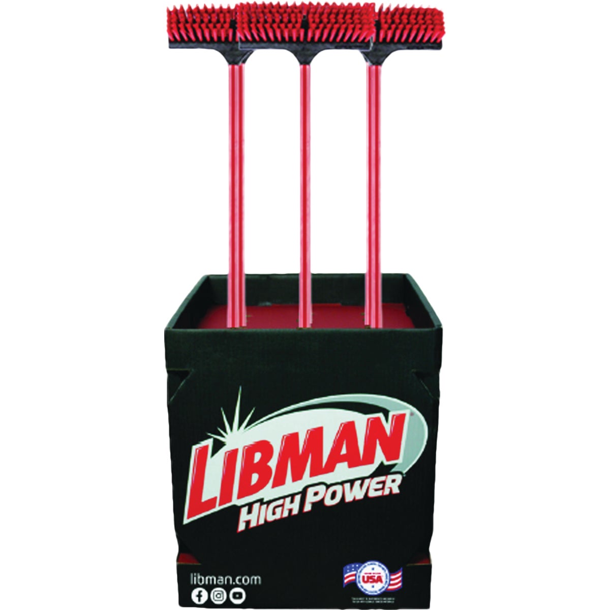 Libman 10-1/2 In. Floor Scrub Display (18-Count)
