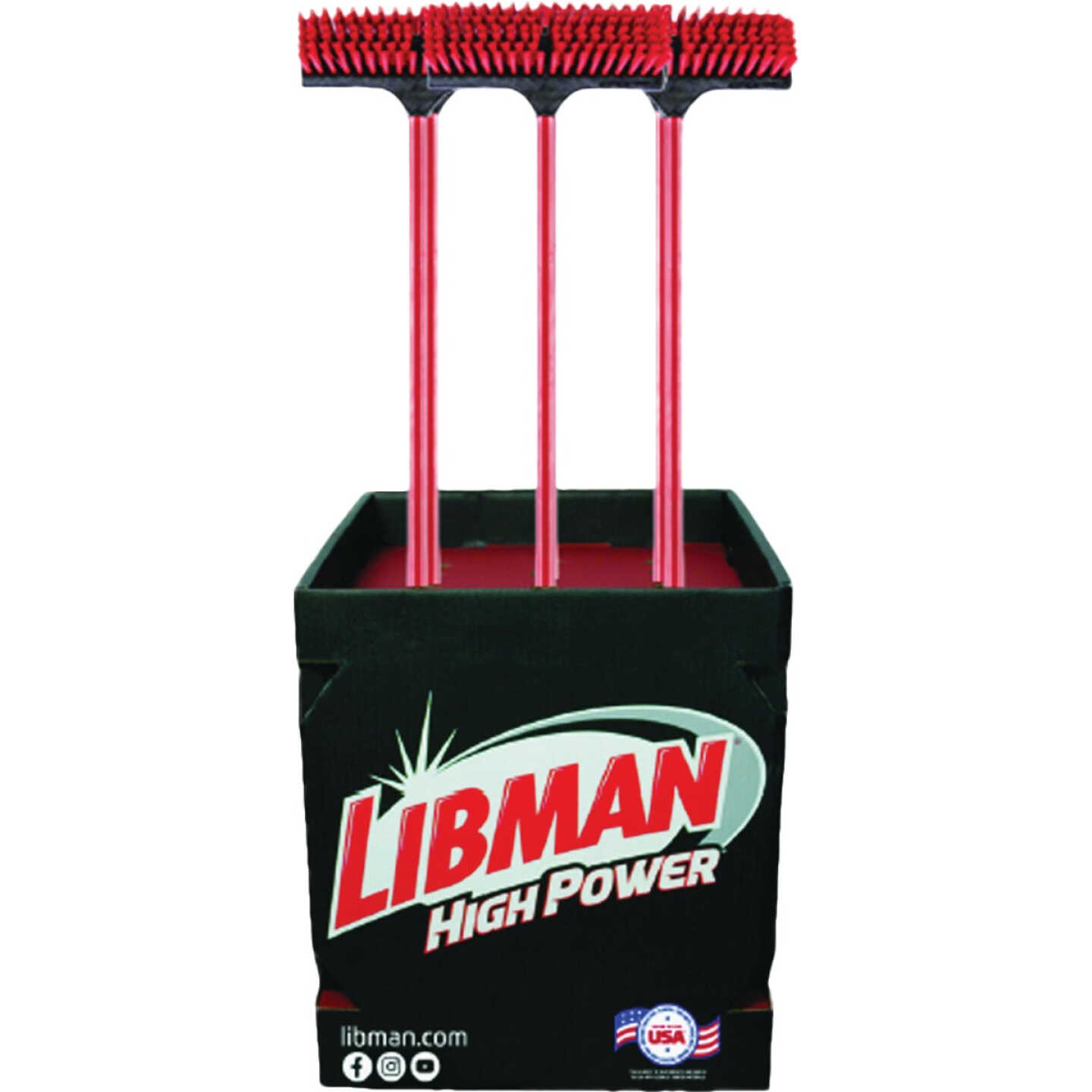 Libman 10-1/2 In. Floor Scrub Display (18-Count) Image 1