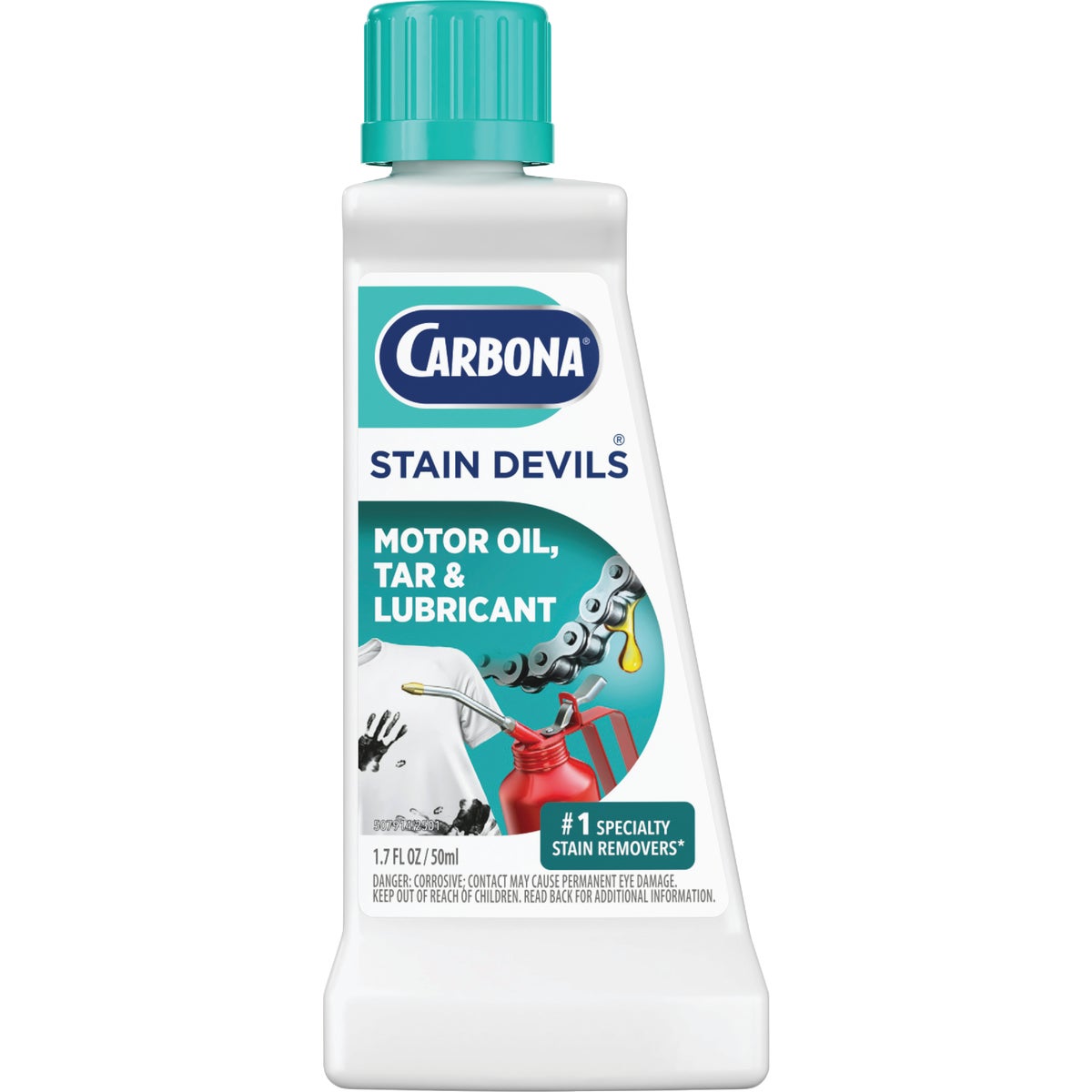 Carbona Stain Devils 1.7 Oz. Formula 7 Motor Oil, Tar & Lubricant Stain Remover