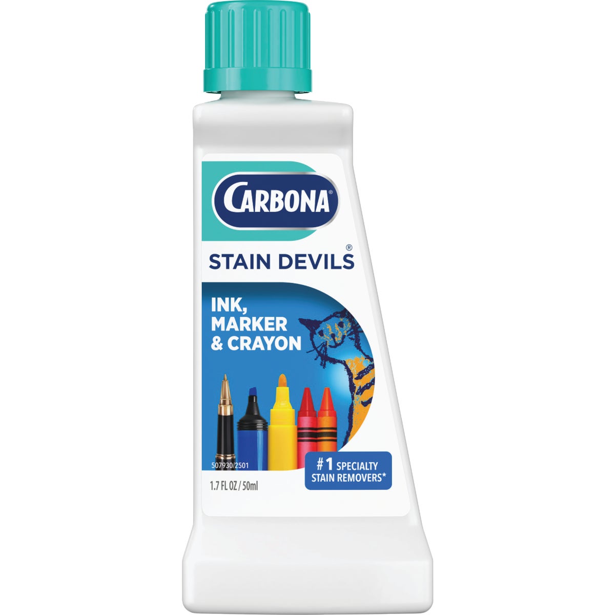 Carbona Stain Devils 1.7 Oz. Formula 3 Ink, Marker, & Crayon Stain Remover