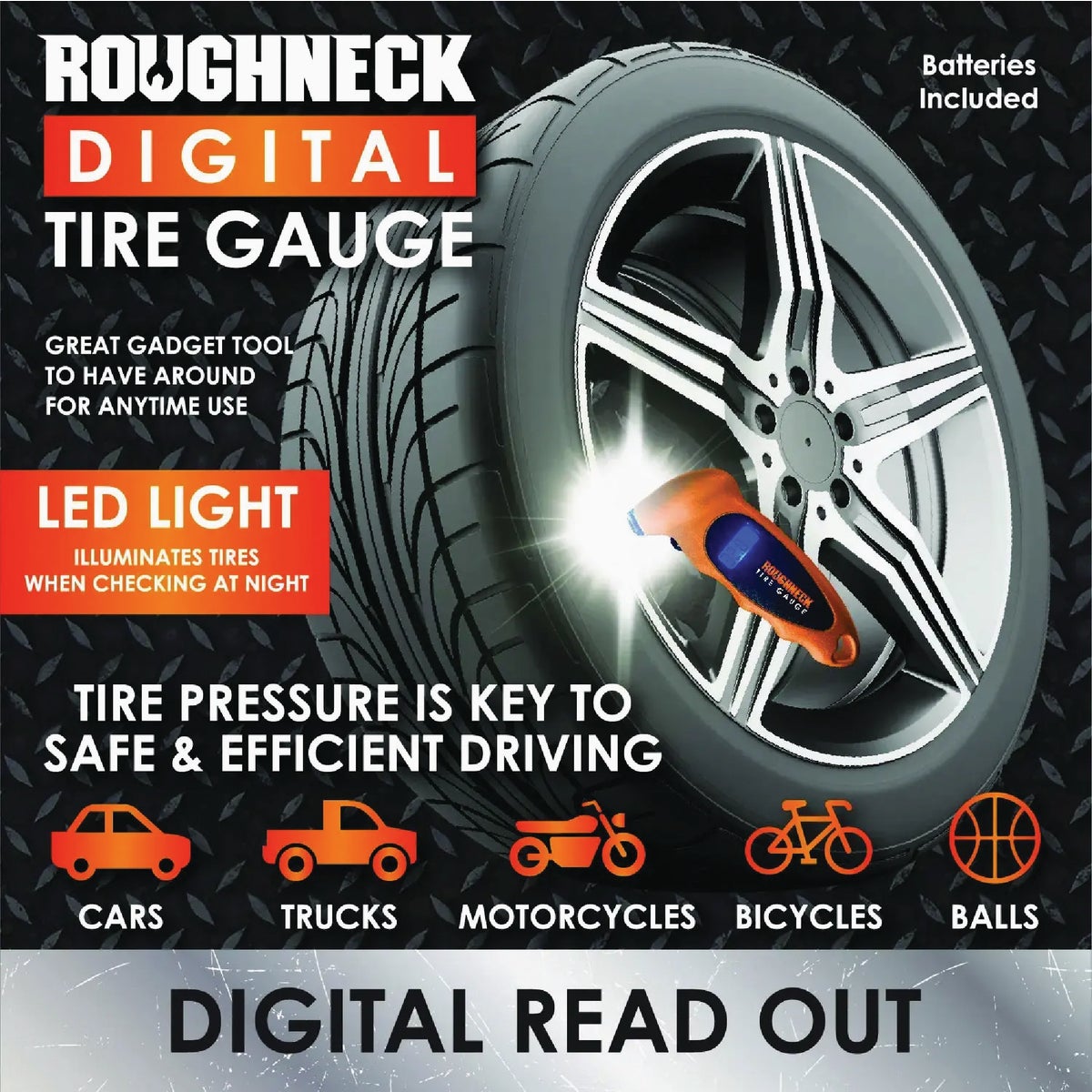 Roughneck Digital Tire Gauge Image 2
