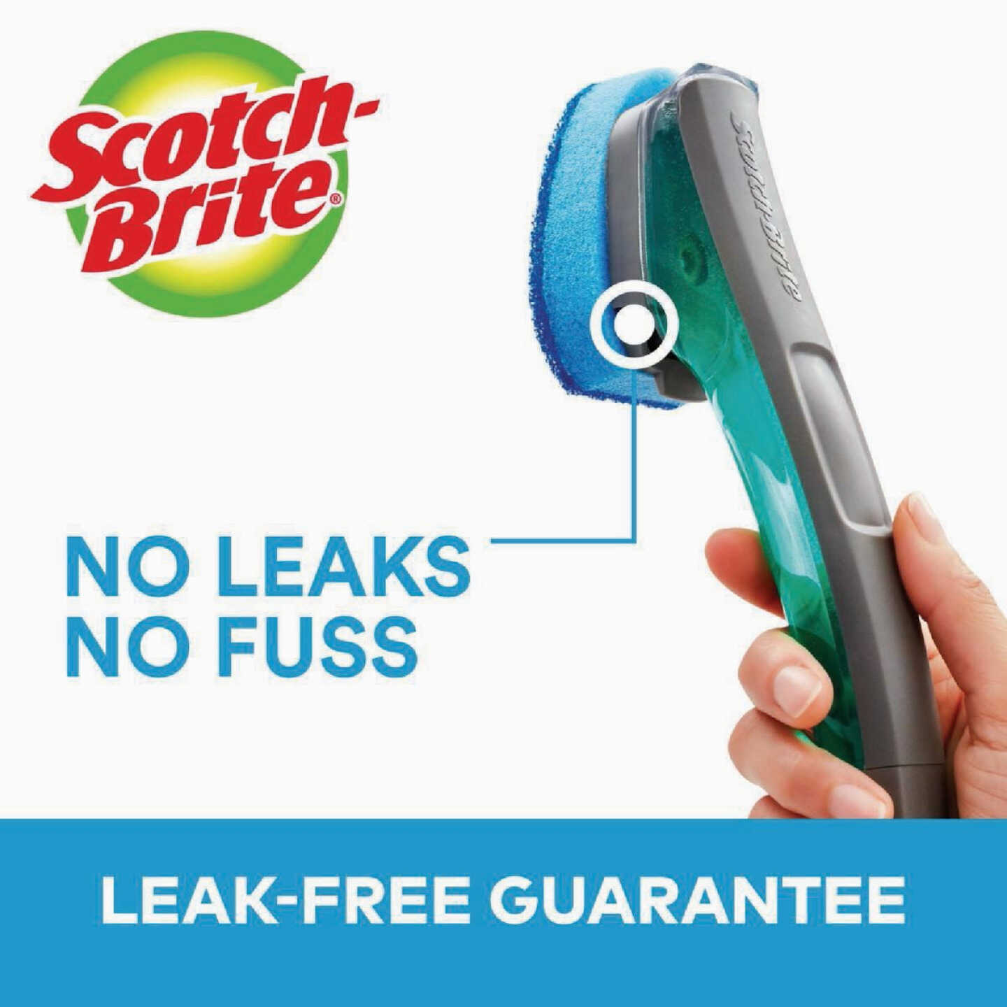 3M Scotch-Brite Advanced Soap Control Dishwand Image 2