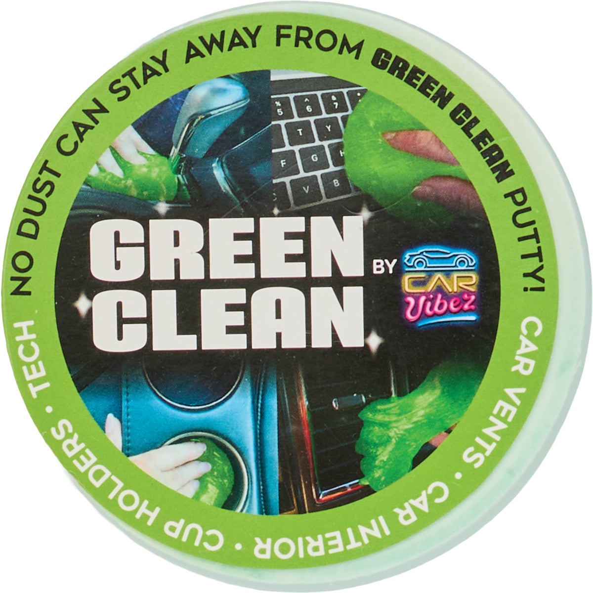 Car Vibez Green Clean Putty Image 3