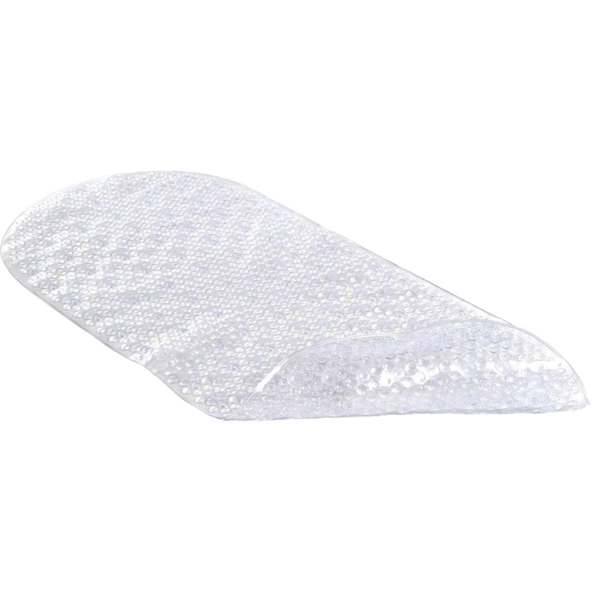 ConTact 15 In. x 34-1/2-In. Clear Bubble Rubber Bath Mat