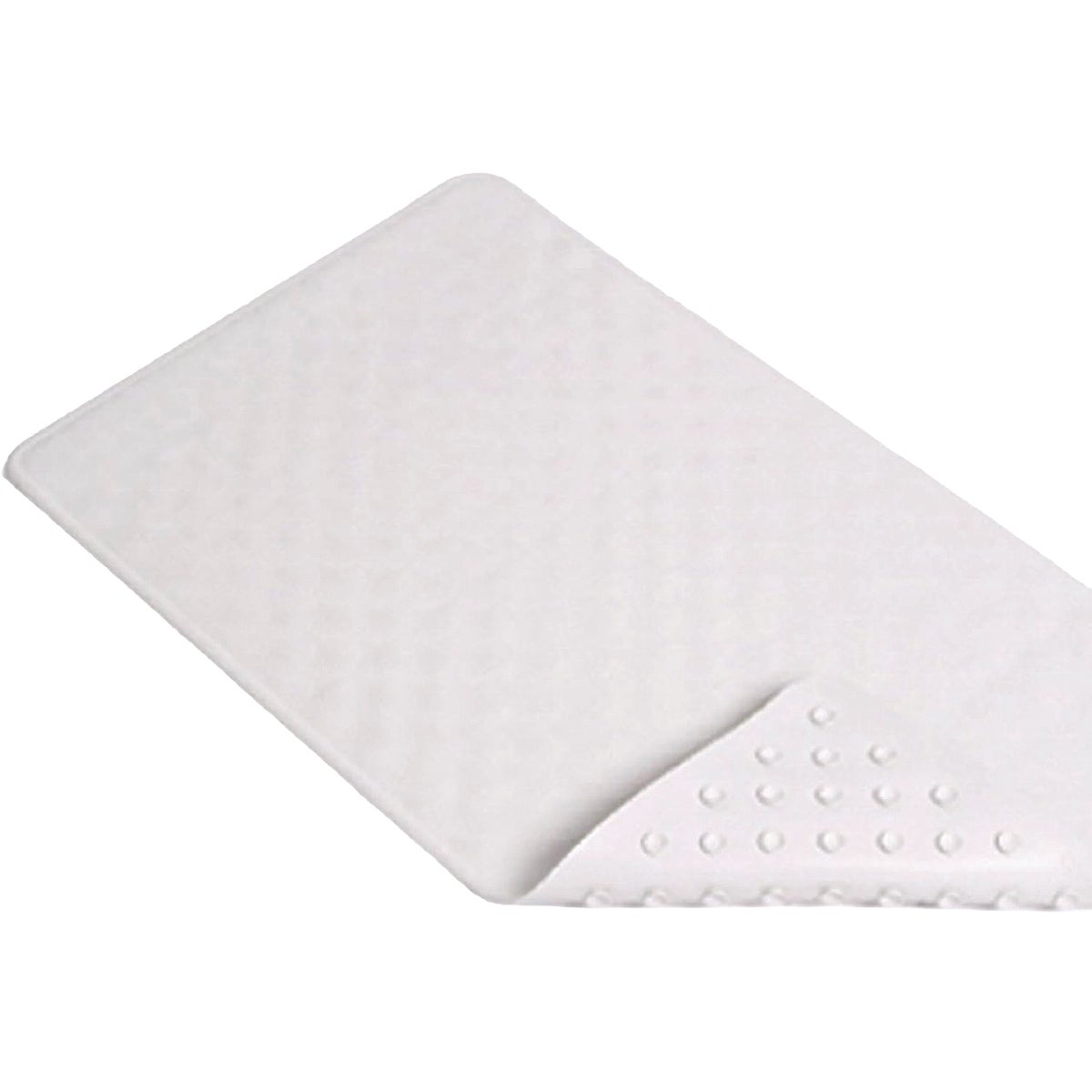 ConTact 16 In. x 28 In. White Shells Rubber Bath Mat