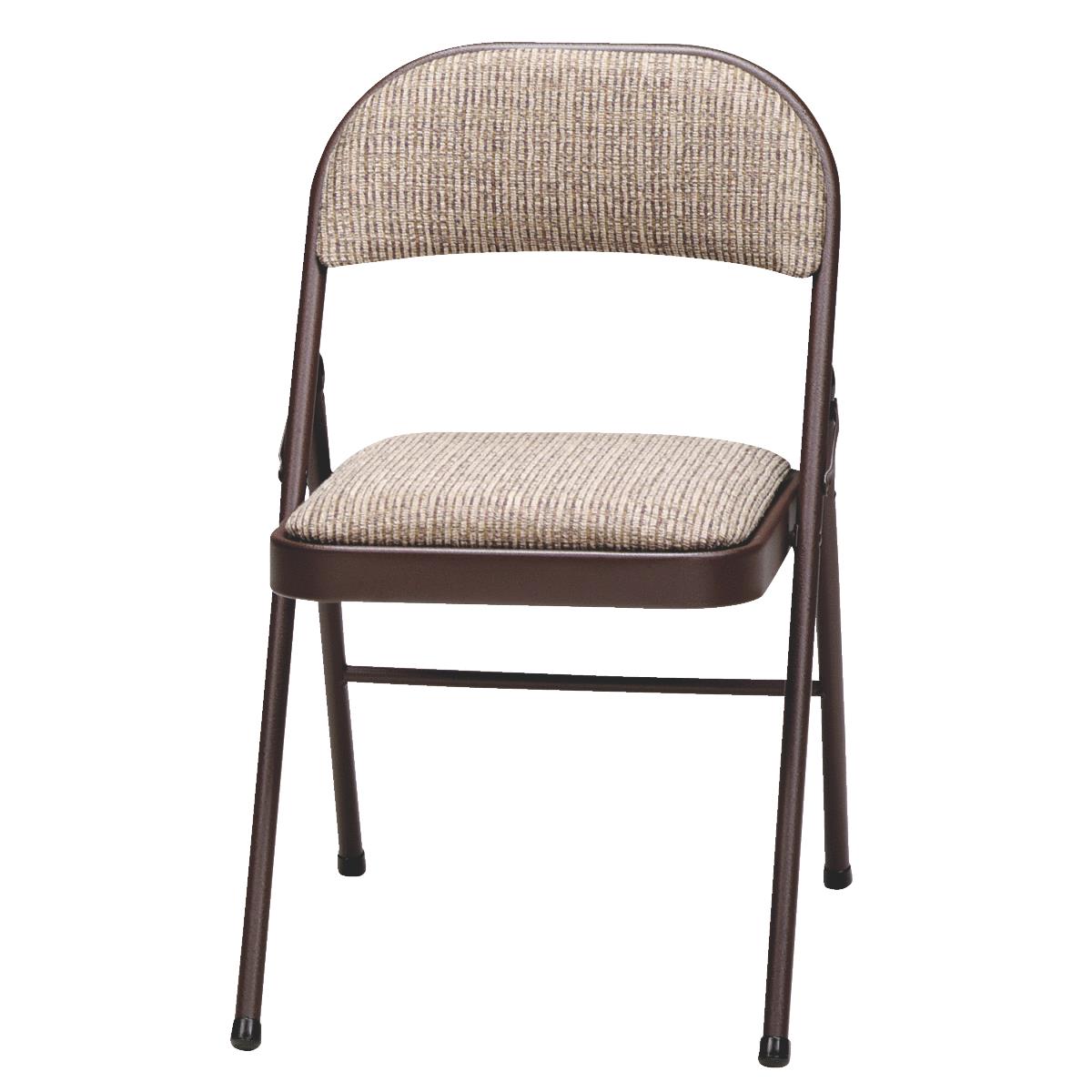 SuddenComfort Fabric Folding Chair, Cinnabar