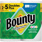 Bounty Paper Towels Select-A-Size White, 2 Double Plus Rolls, 103 Sheets Per Roll Image 1