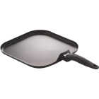 Mirro Get a Grip 2.0 11 In. Square Black Ceramic Griddle with Soft Touch Handle Image 1