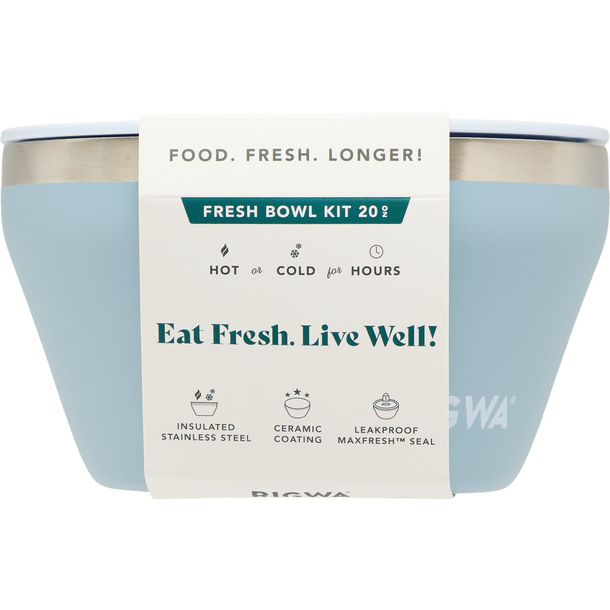Rigwa Life 20 Oz. Fresh Bowl Kit, Cloud Image 2