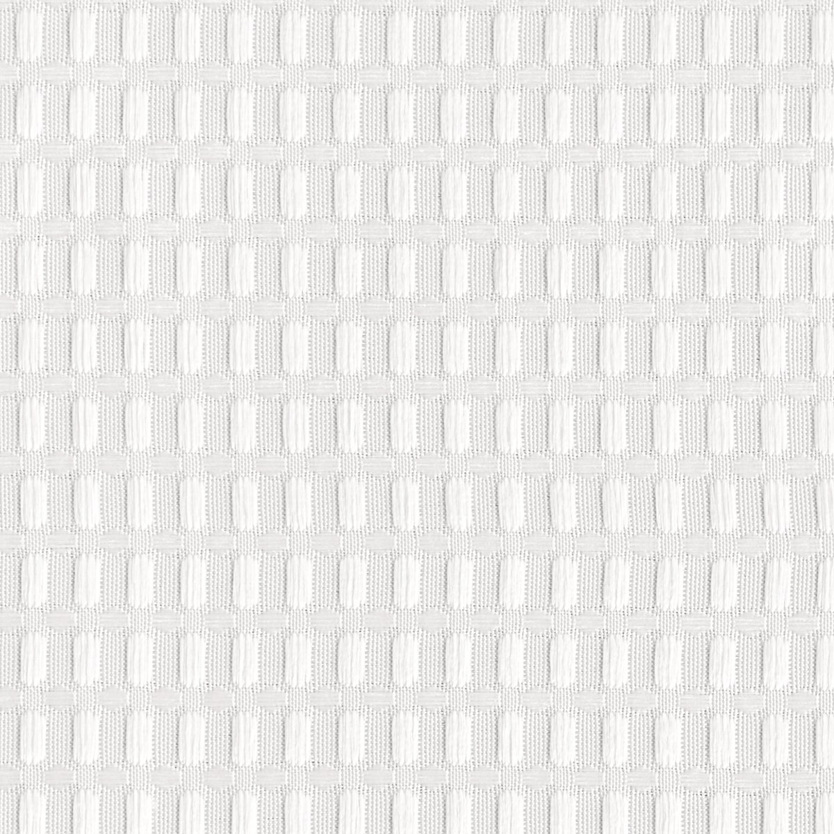 Zenna Home 71 In. x 74 In. Stevenson White Hook-Free InstaCurtain Shower Curtain with Built-in Grommets Image 3