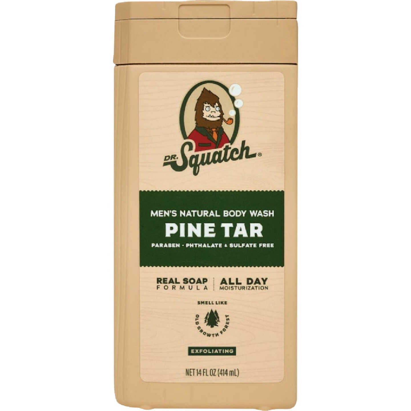 Dr. Squatch 14 Oz. Pine Tar Scent Body Wash Image 1