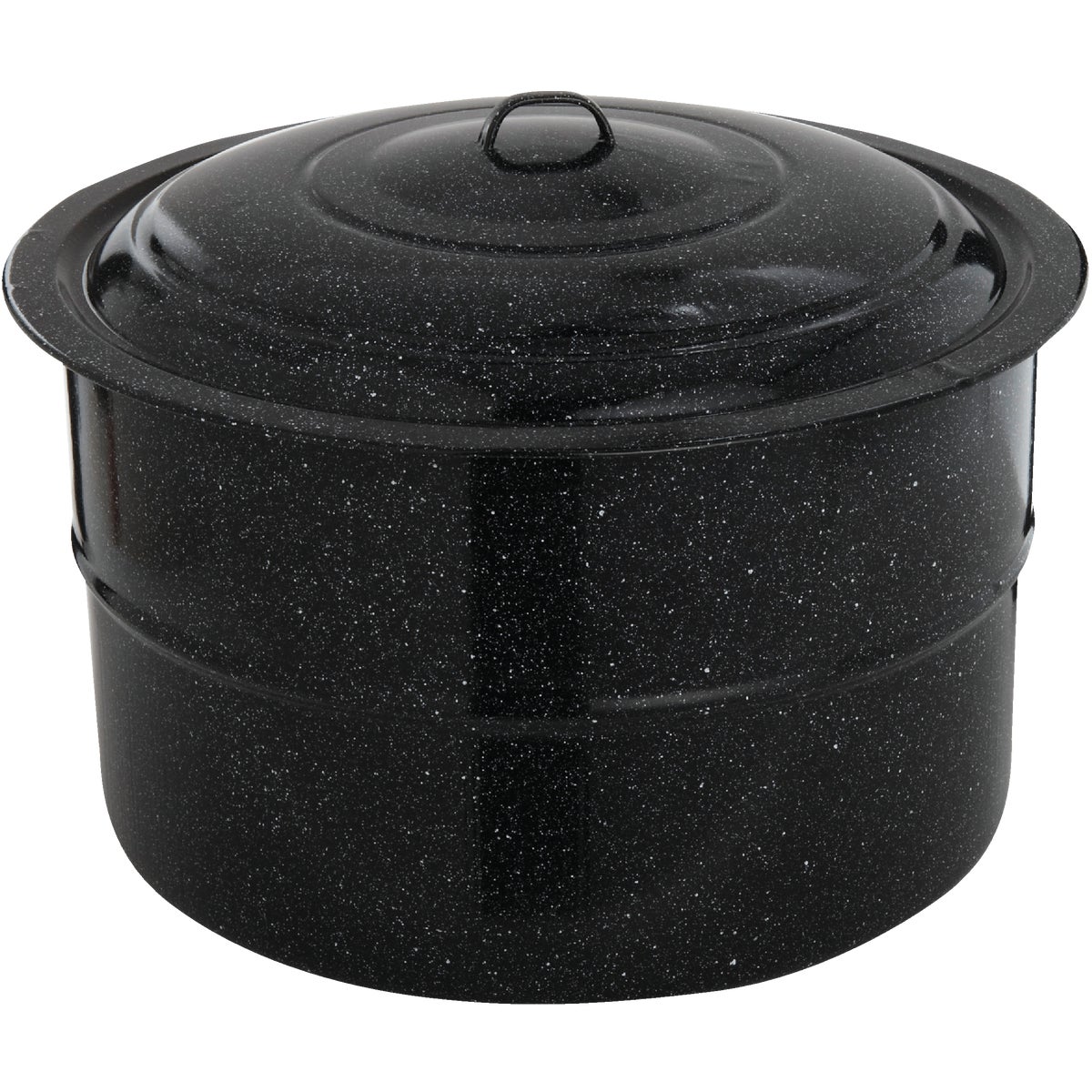 GraniteWare 33 Qt. Black Canner With Jar Rack