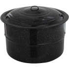 GraniteWare 33 Qt. Black Canner With Jar Rack Image 1