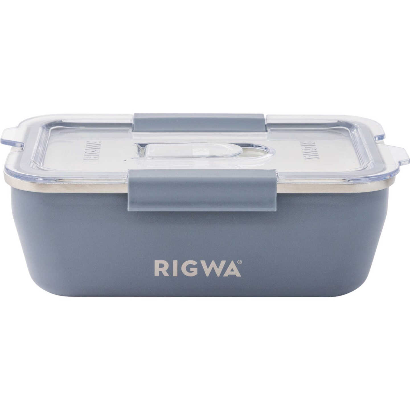 Rigwa Life 8 In. x 5 In. Bento Box Kit, Slate Image 1