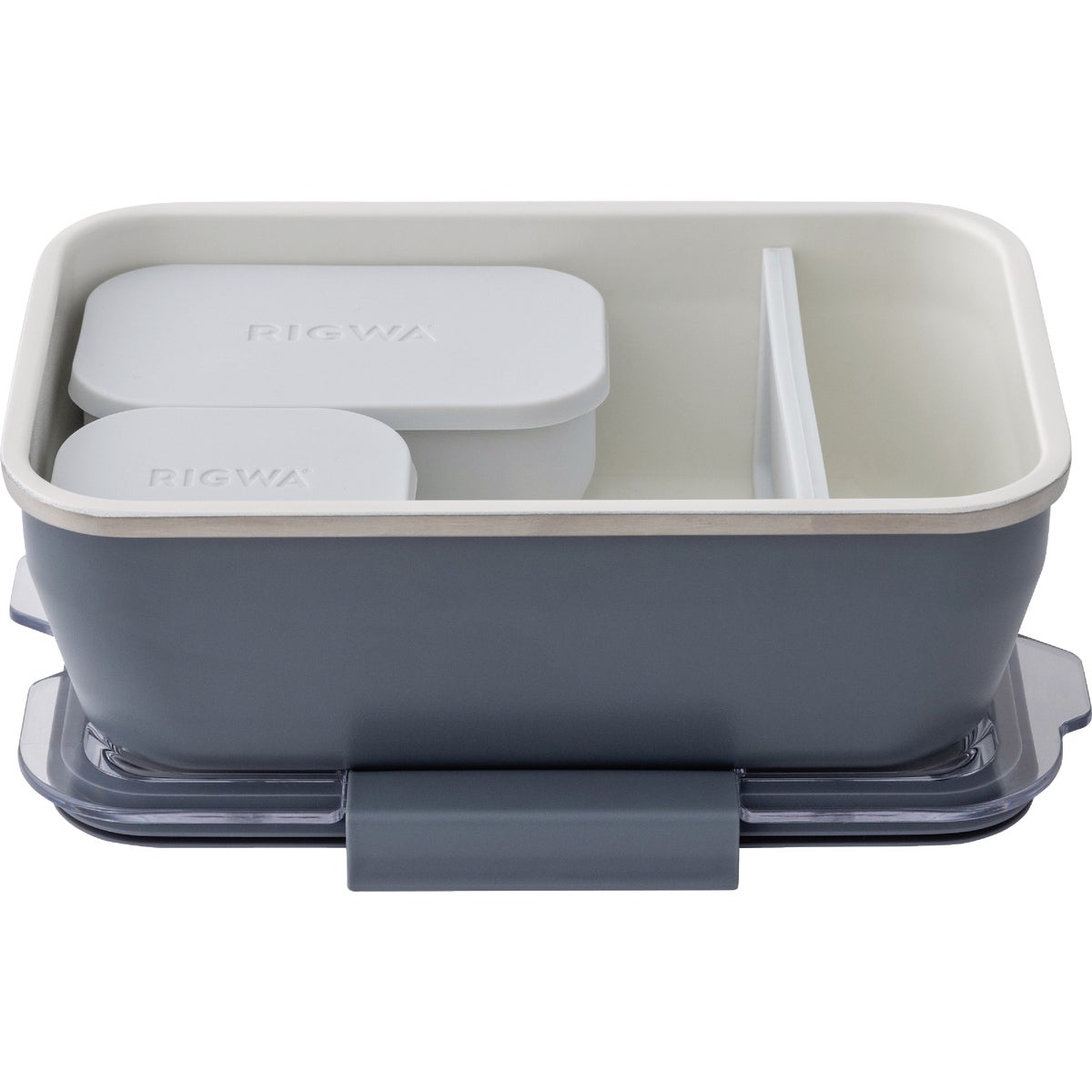 Rigwa Life 8 In. x 5 In. Bento Box Kit, Slate Image 4