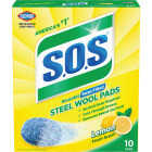 S.O.S. Lemon Scouring Pad (10 Count) Image 1