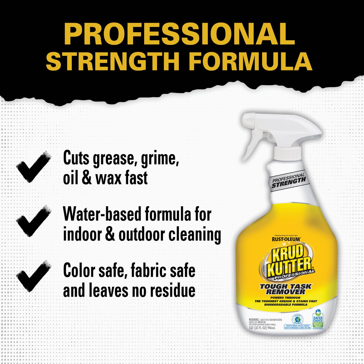 Krud Kutter Professional 32 Oz. Tough Task Remover All-Purpose Cleaner Spray Image 2