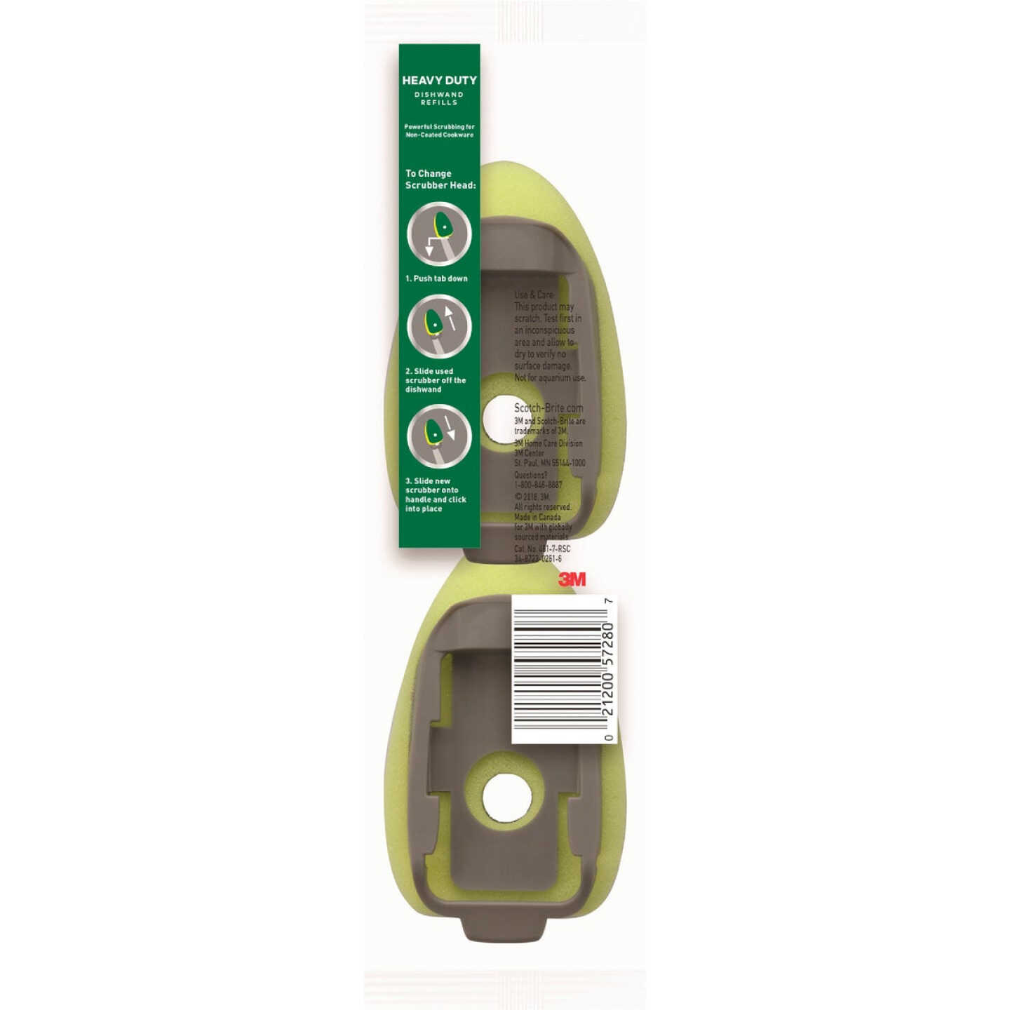 Scotch-Brite Heavy Duty Dishwand Refills (2-Pack) Image 3