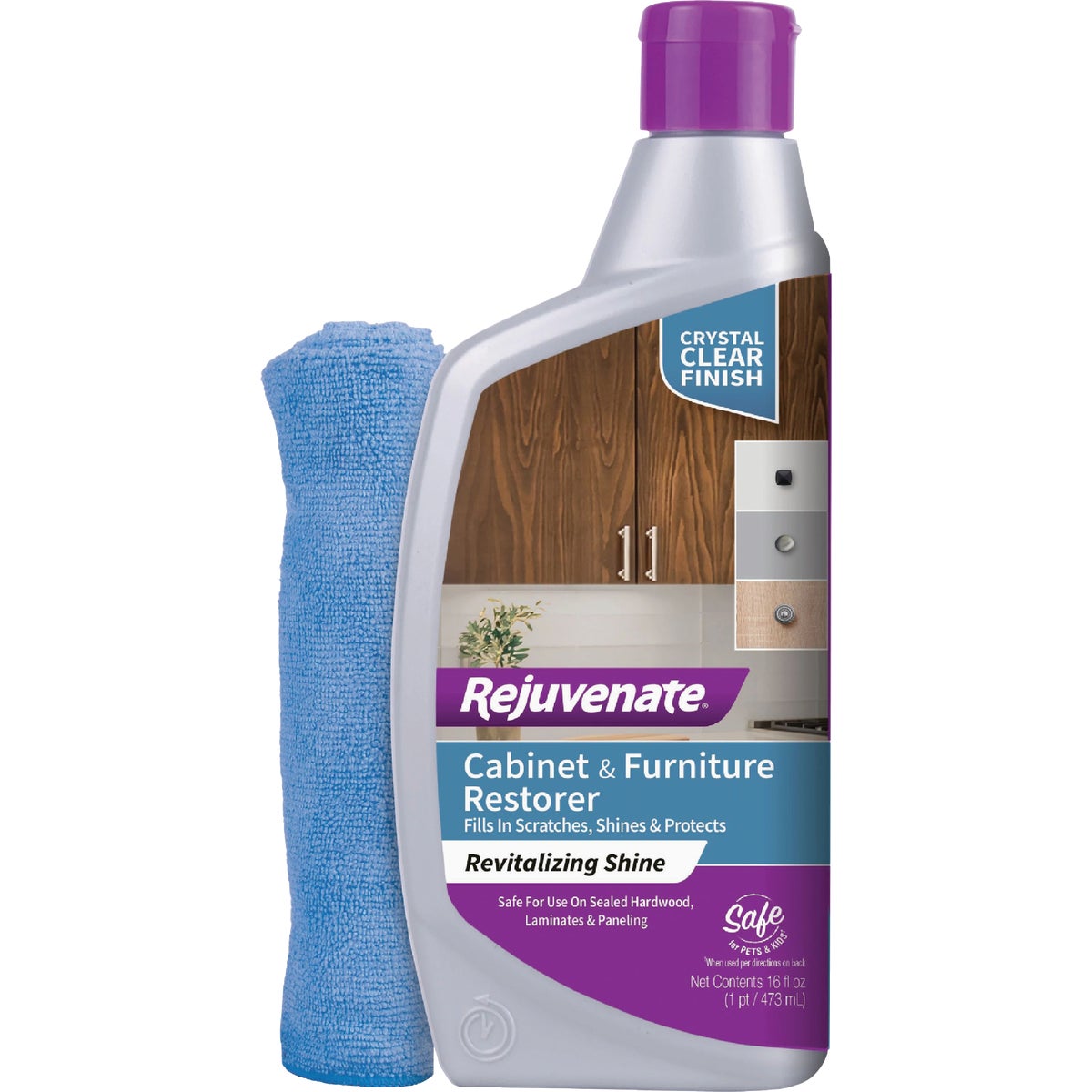 Rejuvenate 16 In. Cabinet & Furniture Restorer with Mitt Image 1