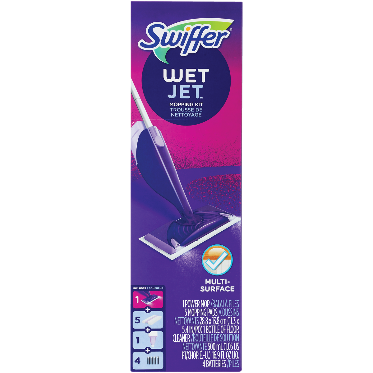 Swiffer WetJet Floor Sprayer Mop Starter Kit Image 2