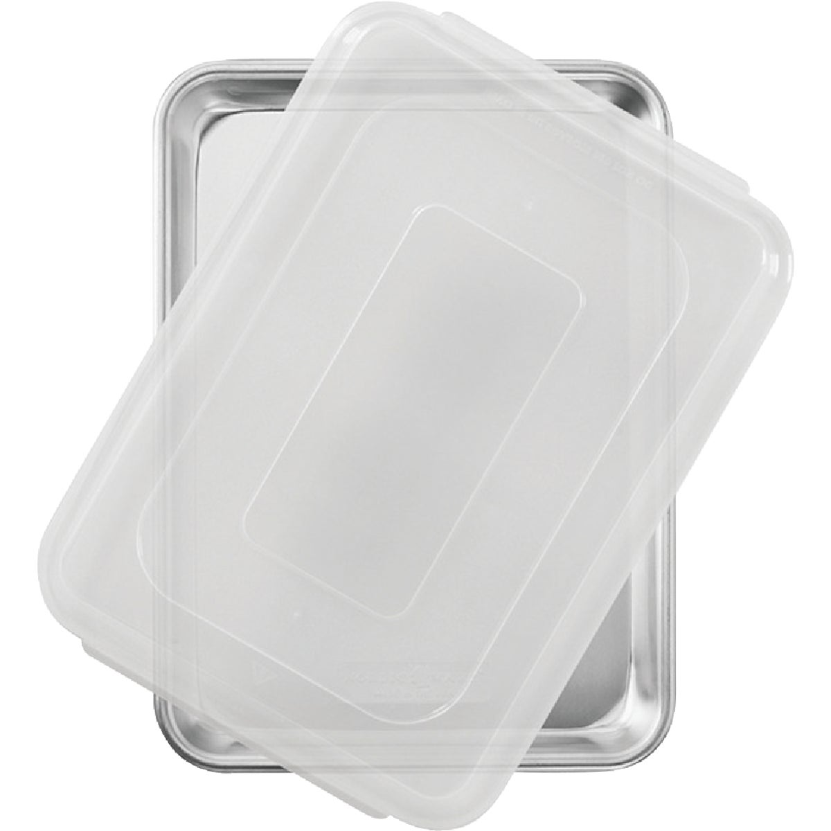 Nordic Ware Naturals Baker's 9.5 In. W. x 13 In. L. Quarter Sheet Baking Pan with Lid