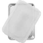 Nordic Ware Naturals Baker's 9.5 In. W. x 13 In. L. Quarter Sheet Baking Pan with Lid Image 1