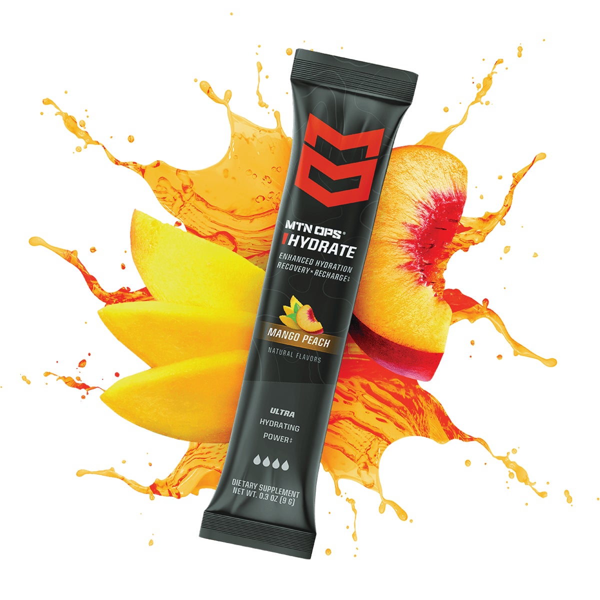 MTN OPS Hydrate Mango Peach Drink Mix
