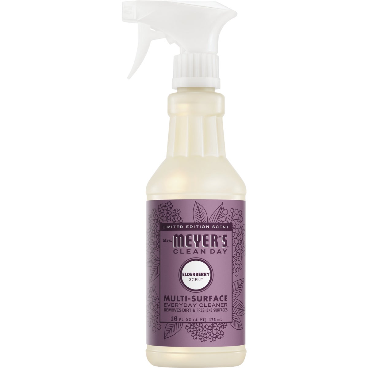Mrs. Meyer's Clean Day 16 Oz. Elderberry Multi-Surface Everyday Cleaner
