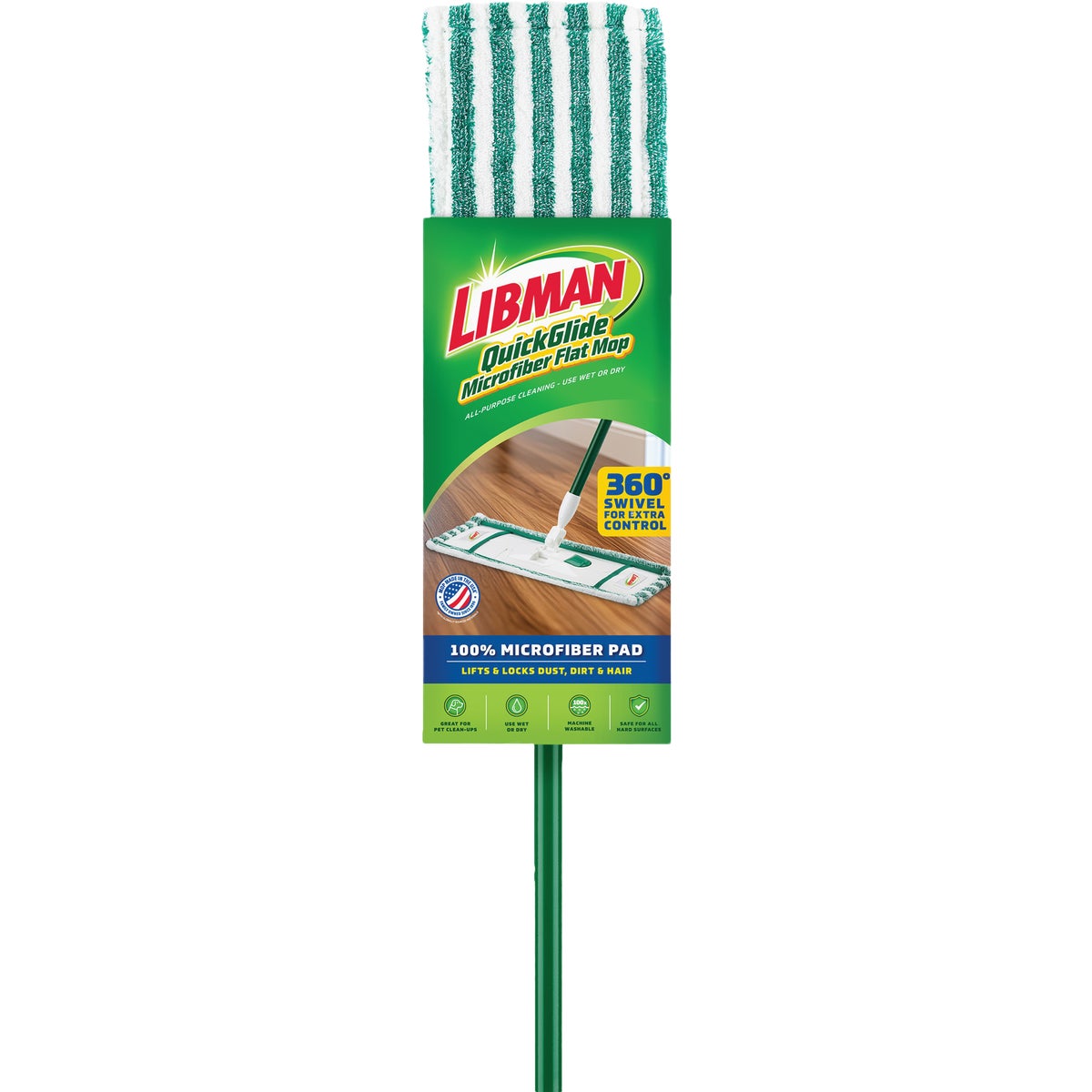Libman Wet & Dry Microfiber Mop