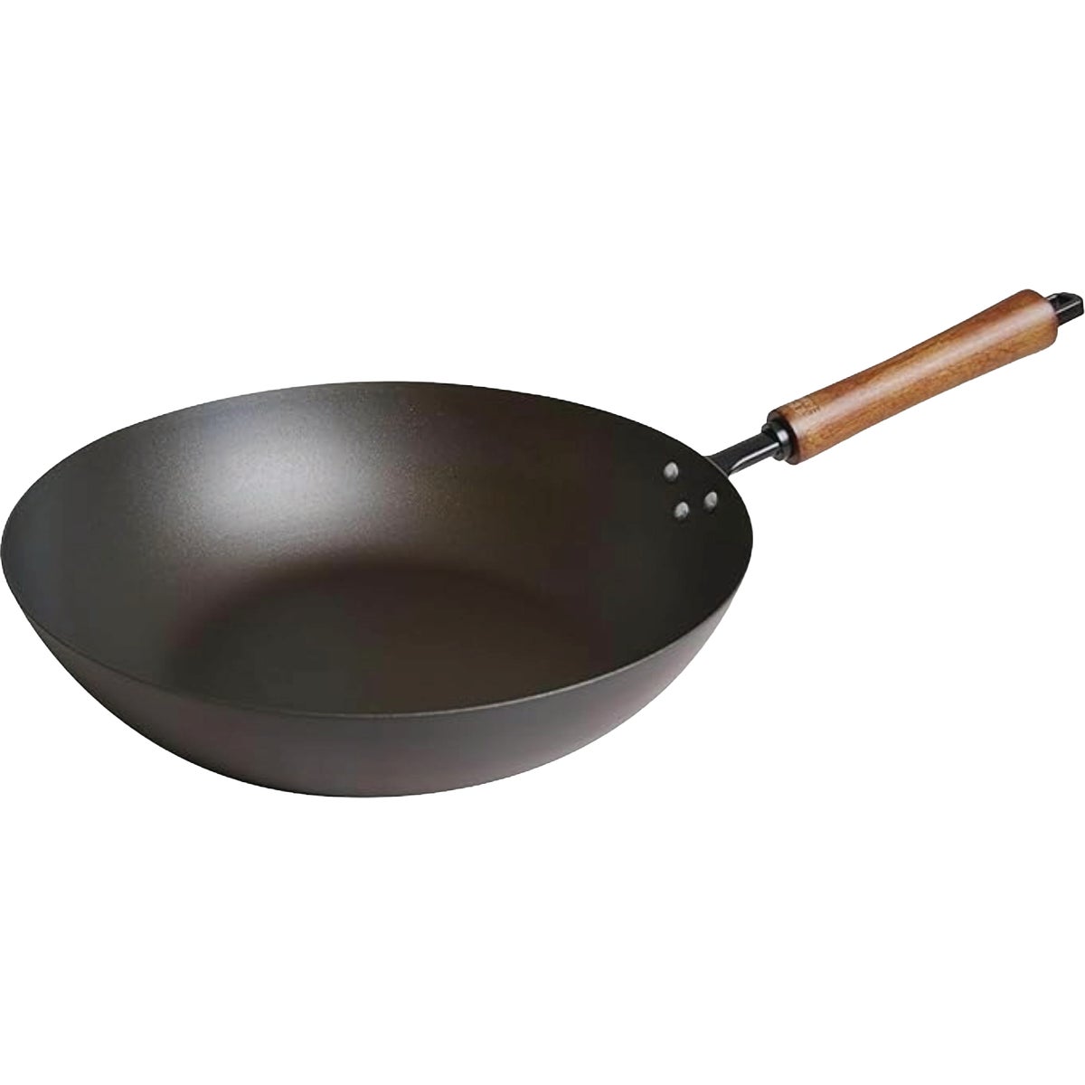 Joyce Chen Classic Series 12 In. Carbon Steel Preseasoned Stir Fry Pan