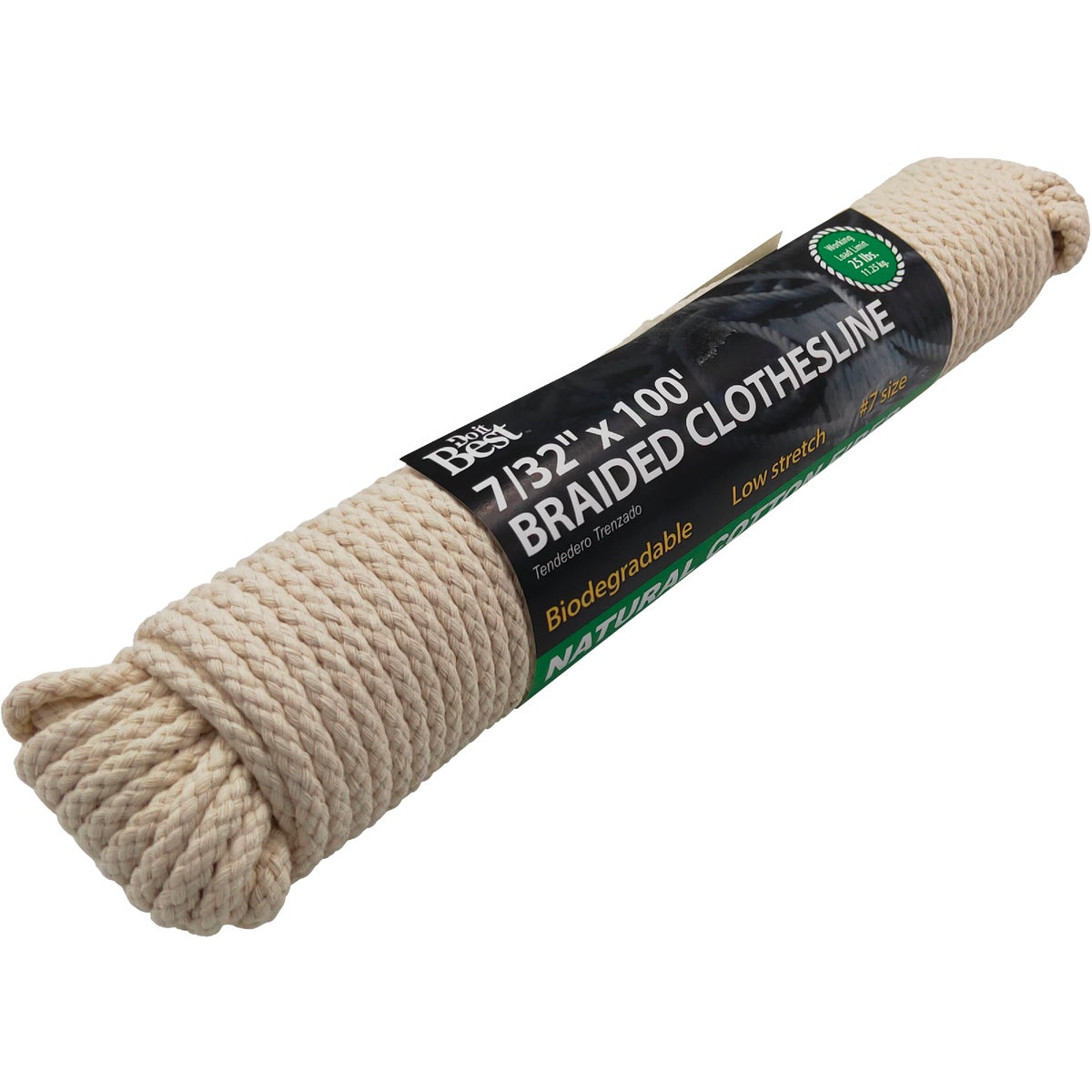 Do it Best 100 Ft. #7 Braided Clothesline Image 2