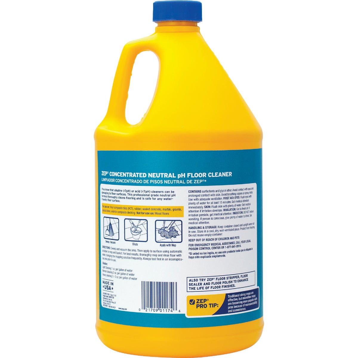 Zep 1 Gal. Neutral Floor Cleaner Concentrate Image 6
