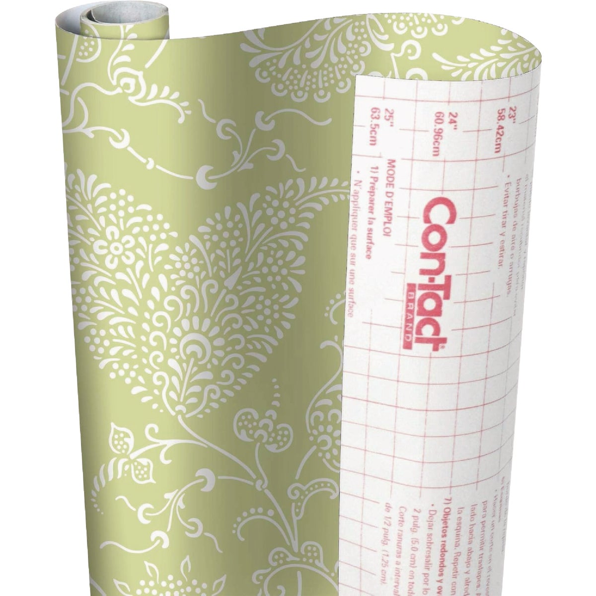 Con-Tact 18 In. x 9 In. Potpourri Self-Adhesive Shelf Liner