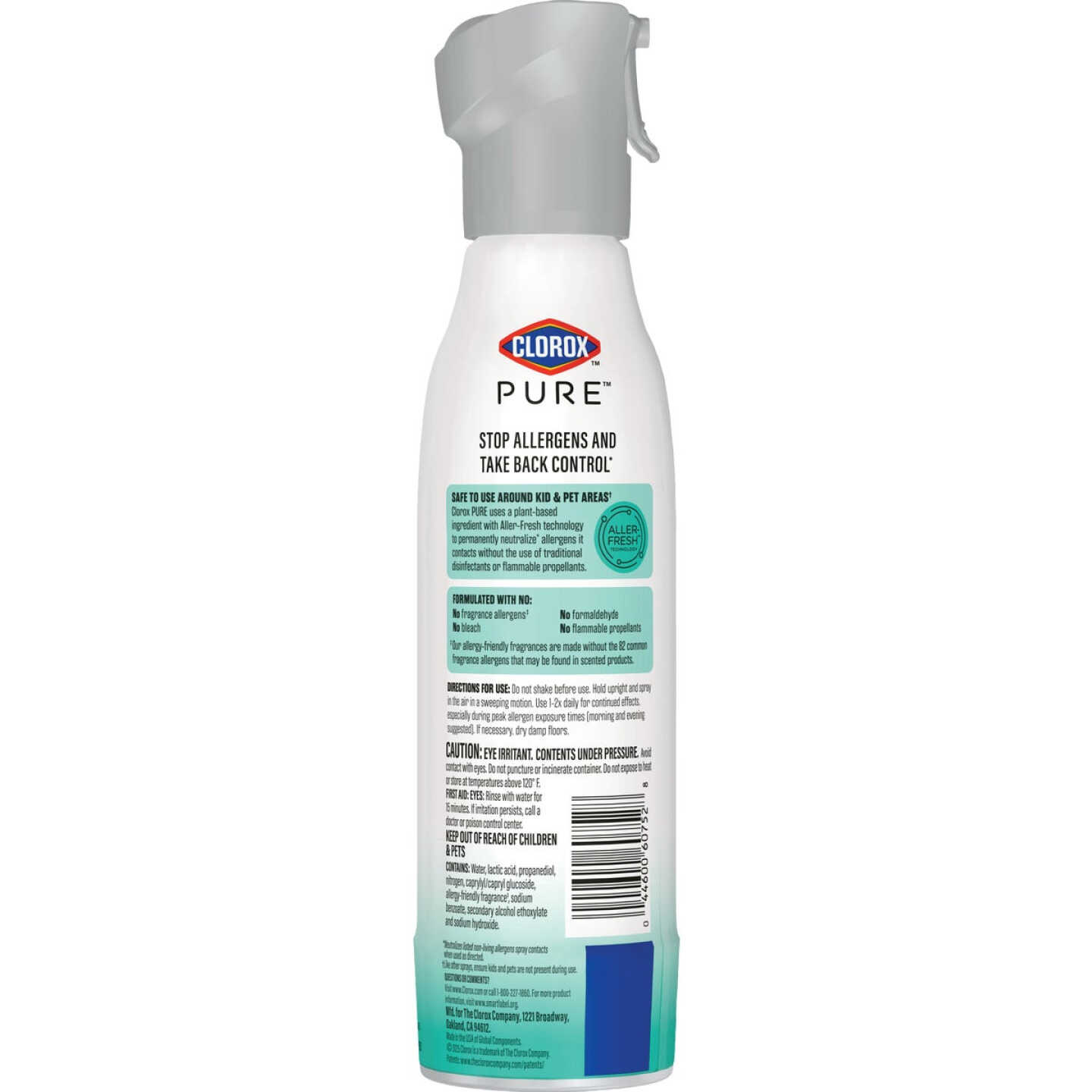 Clorox 8 Oz. PURE Allergen Neutralizer Daily Air Sanitizer Spray, Clean Breeze Image 3