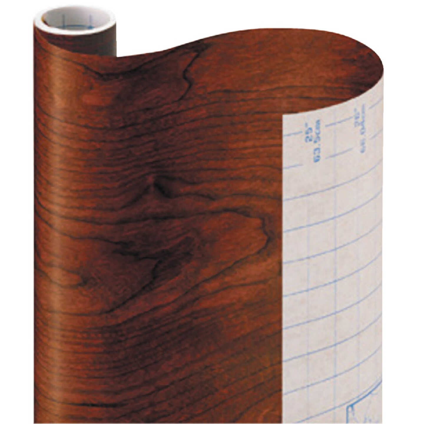 Con-Tact Creative Covering 18 In. x 9 Ft. Cherry Woodgrain Self-Adhesive Shelf Liner Image 1