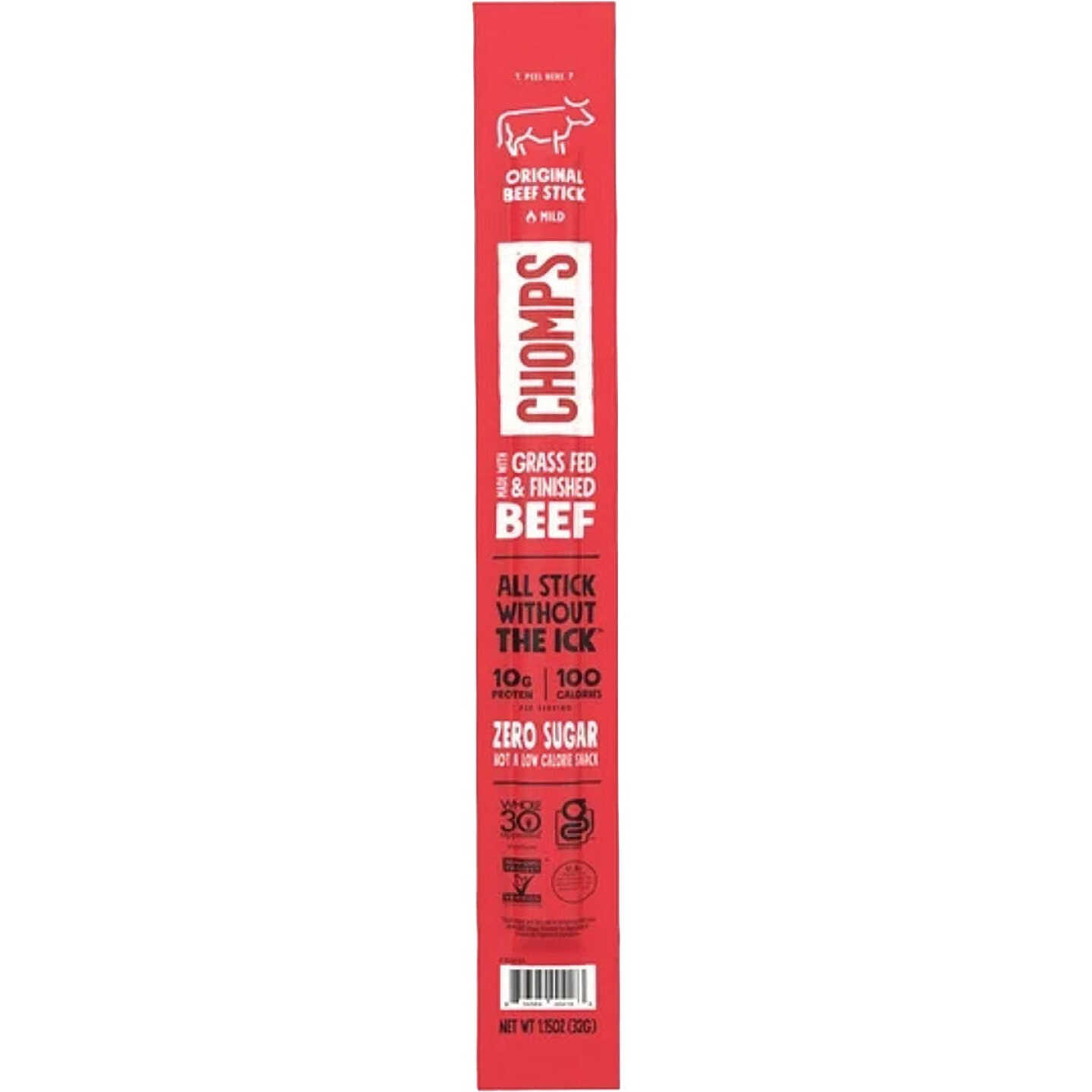 CHOMPS Beef Original Stick Image 1