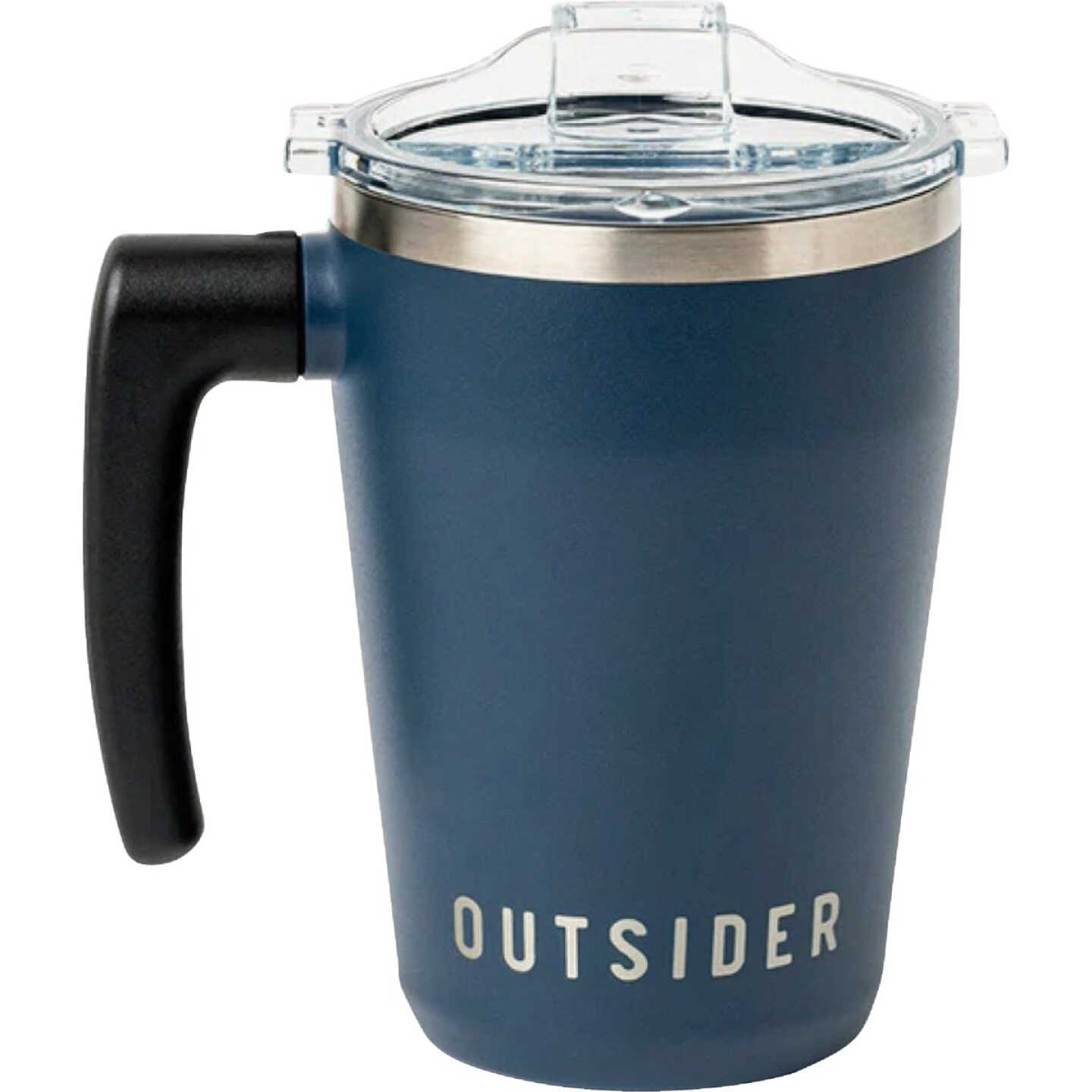 Outsider Coffee Mug with Swivel Handle, Navy Image 1