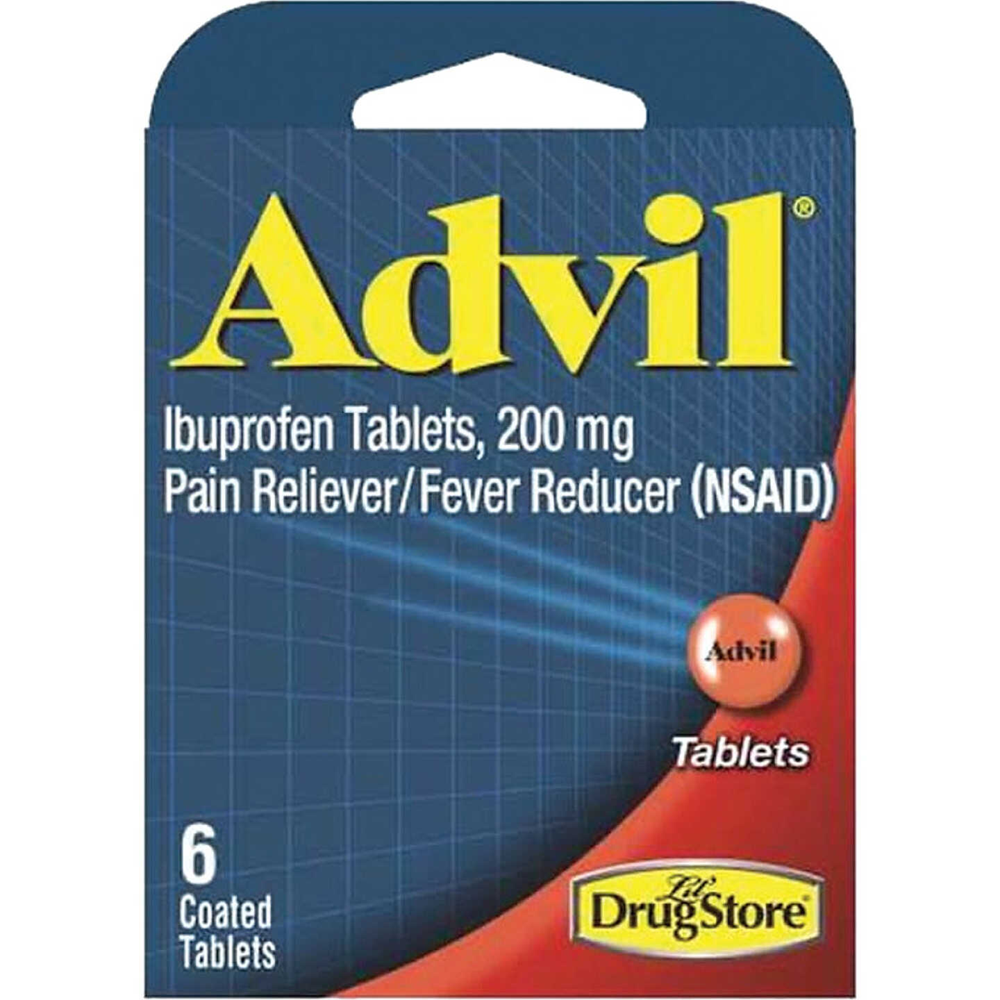 Lil Drug Store Trial Advil Pain Reliever (6-Count) Image 1
