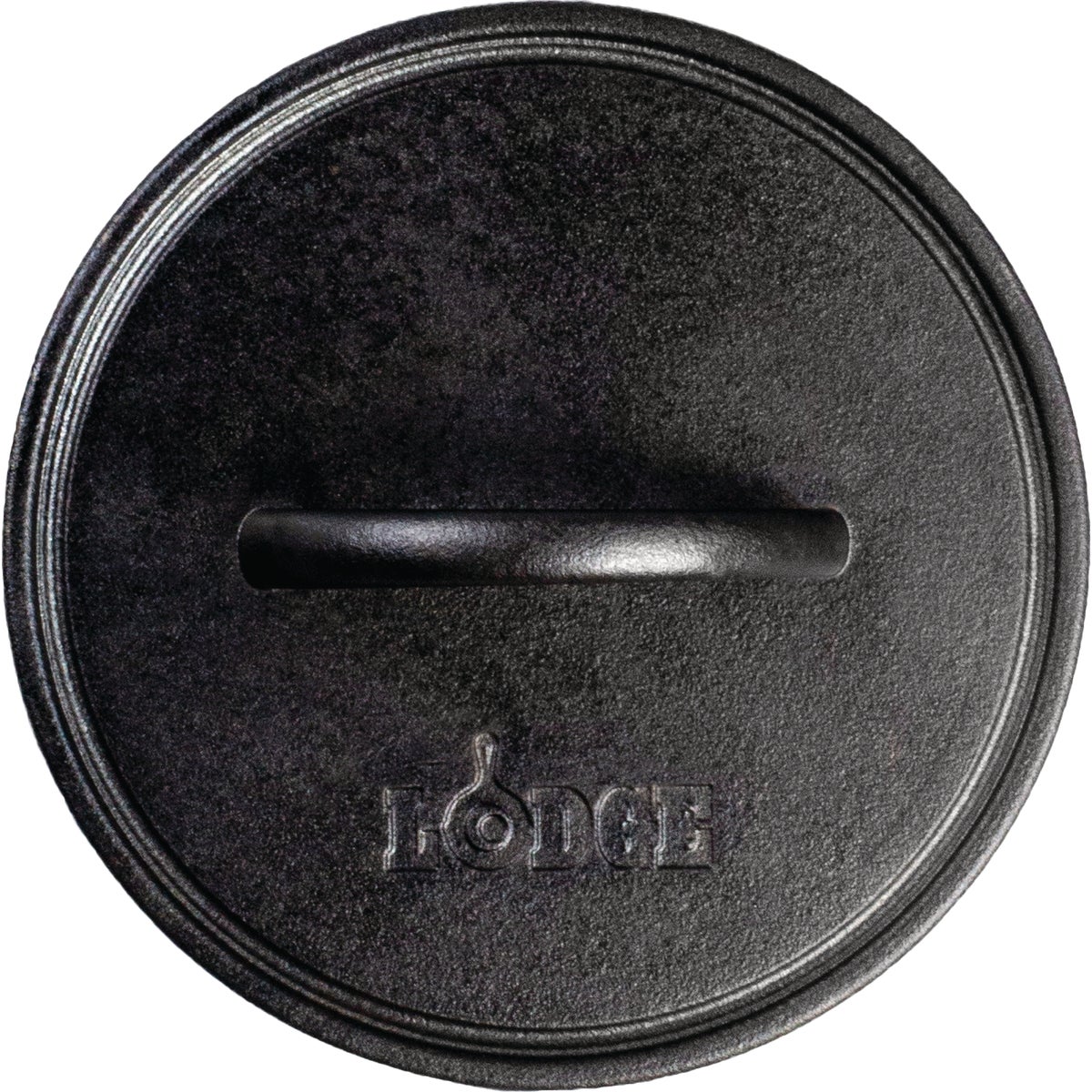 Lodge 8 In. Cast Iron Round Flat Grill Press