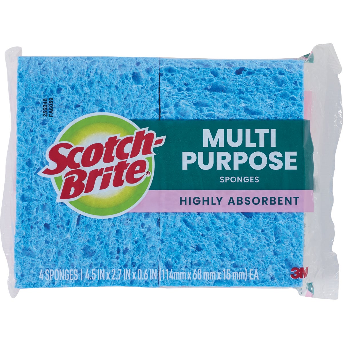 Scotch-Brite Ocelo Handy Sponge, Assorted Colors (4-Pack) Image 2